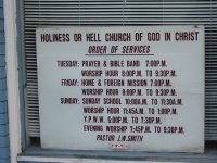 Holiness or Hell